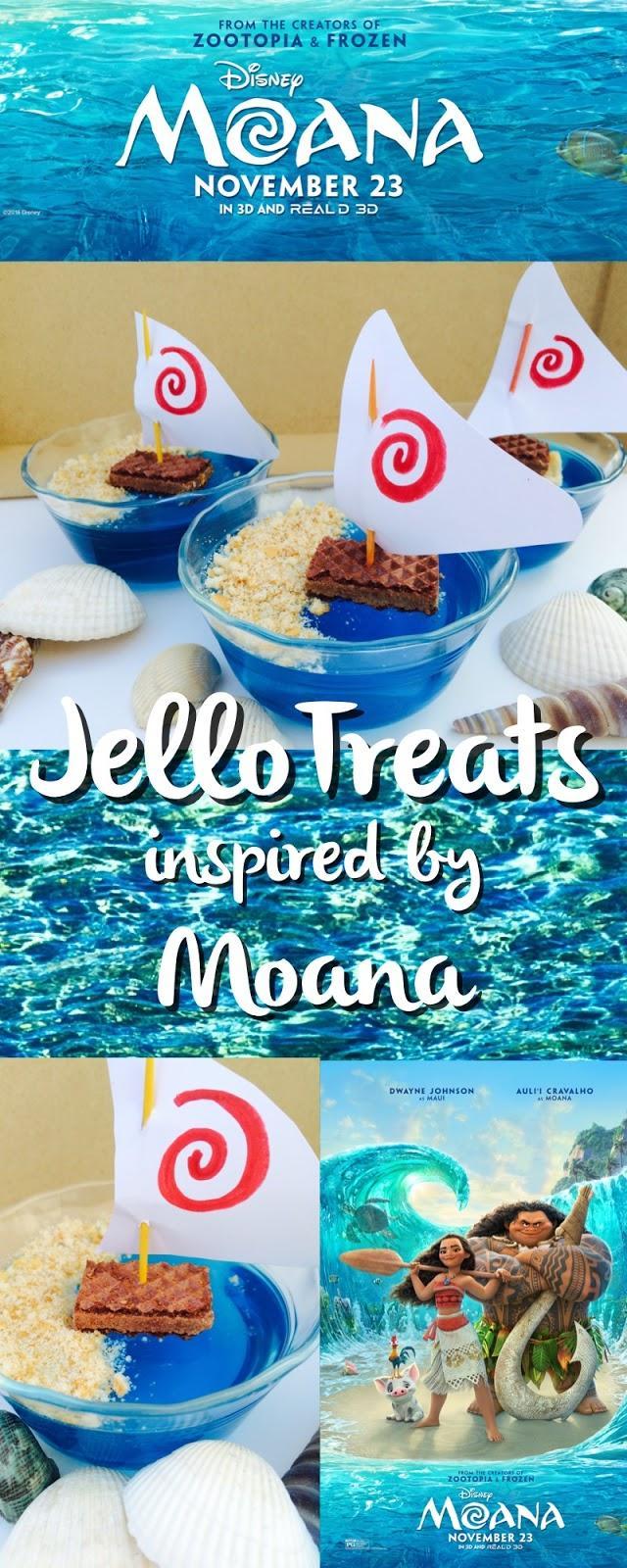 Disney's Moana Recipes: Jello Treats from The Jersey Momma
