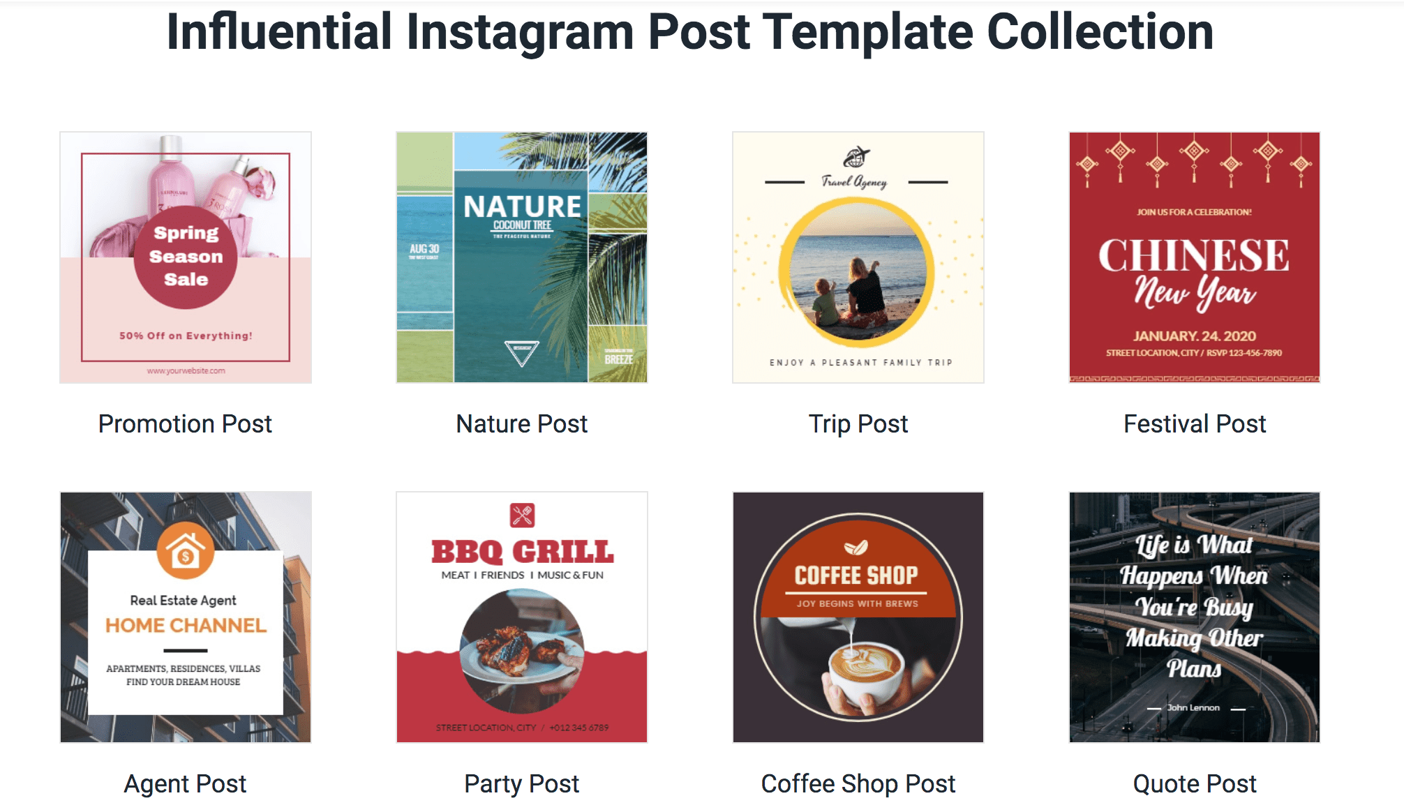 DesignCap - Instagram Template Collection