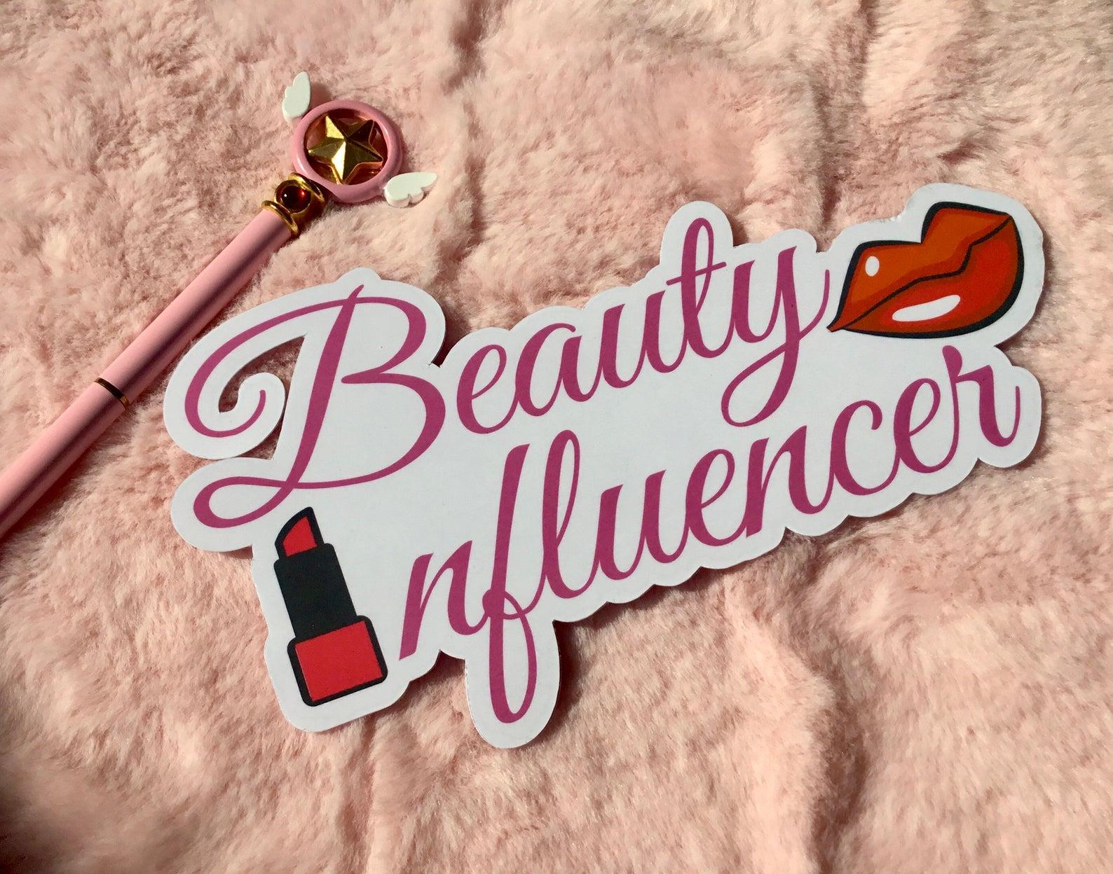 Beauty Influencer Sticker