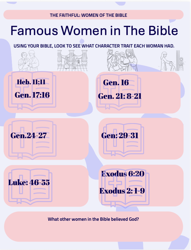 Famous Women of The Bible The Frugal Grandmom Famous Women of The Bible
The Frugal Grandmom