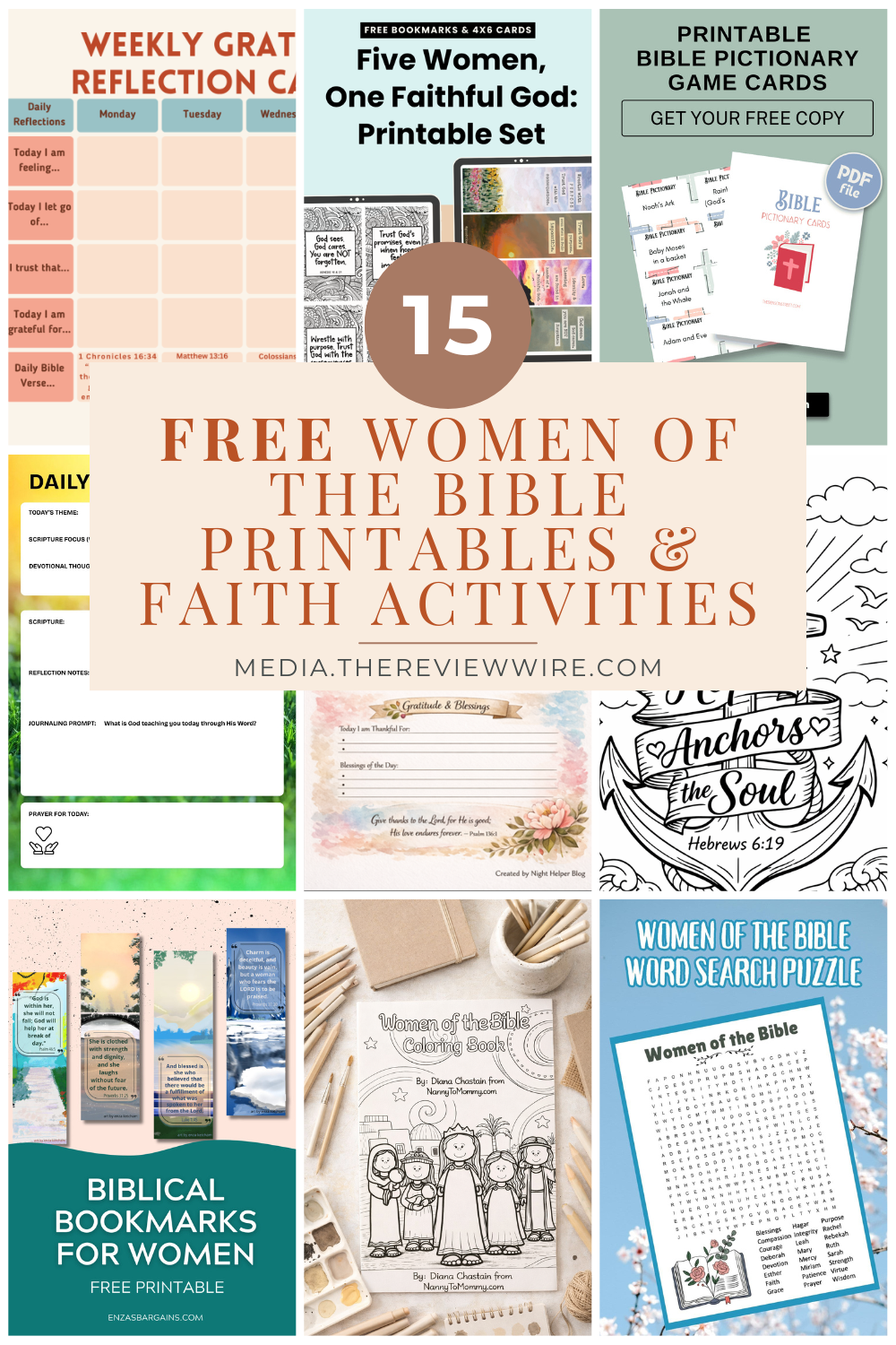 Free Women of the Bible Printables & Faith Activities Free Women of the Bible Printables & Faith Activities